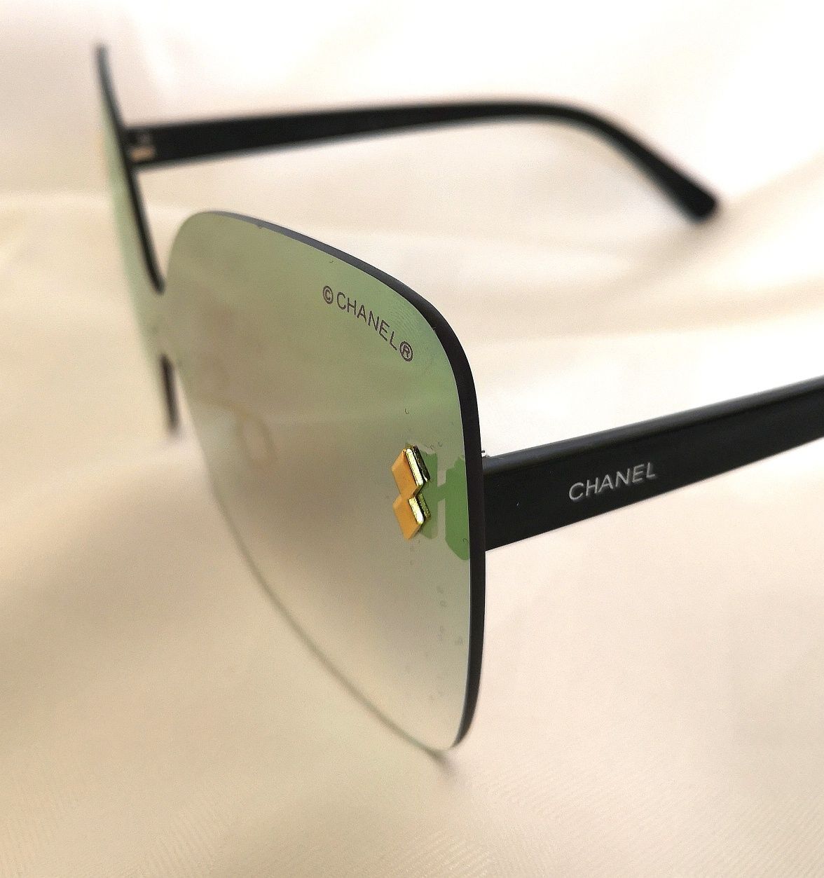 CC duże okulary przeciwsloneczne muchy lustrzanki nowe premium