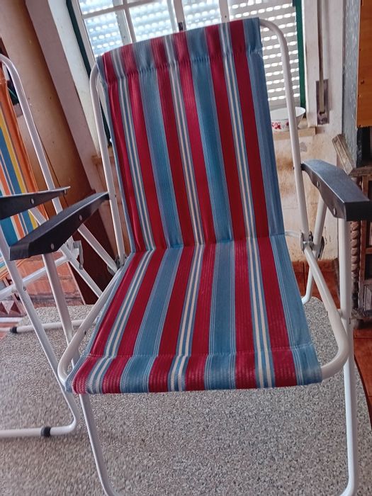 Conjunto de 2 Cadeiras de Praia