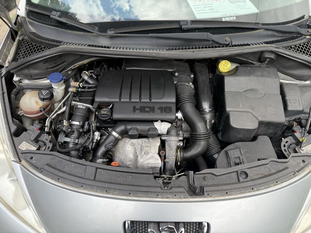 Peugeot 207 SW 2009r poj. 1.6HDI 90KM.Bez dwumasy. Bez korozji.