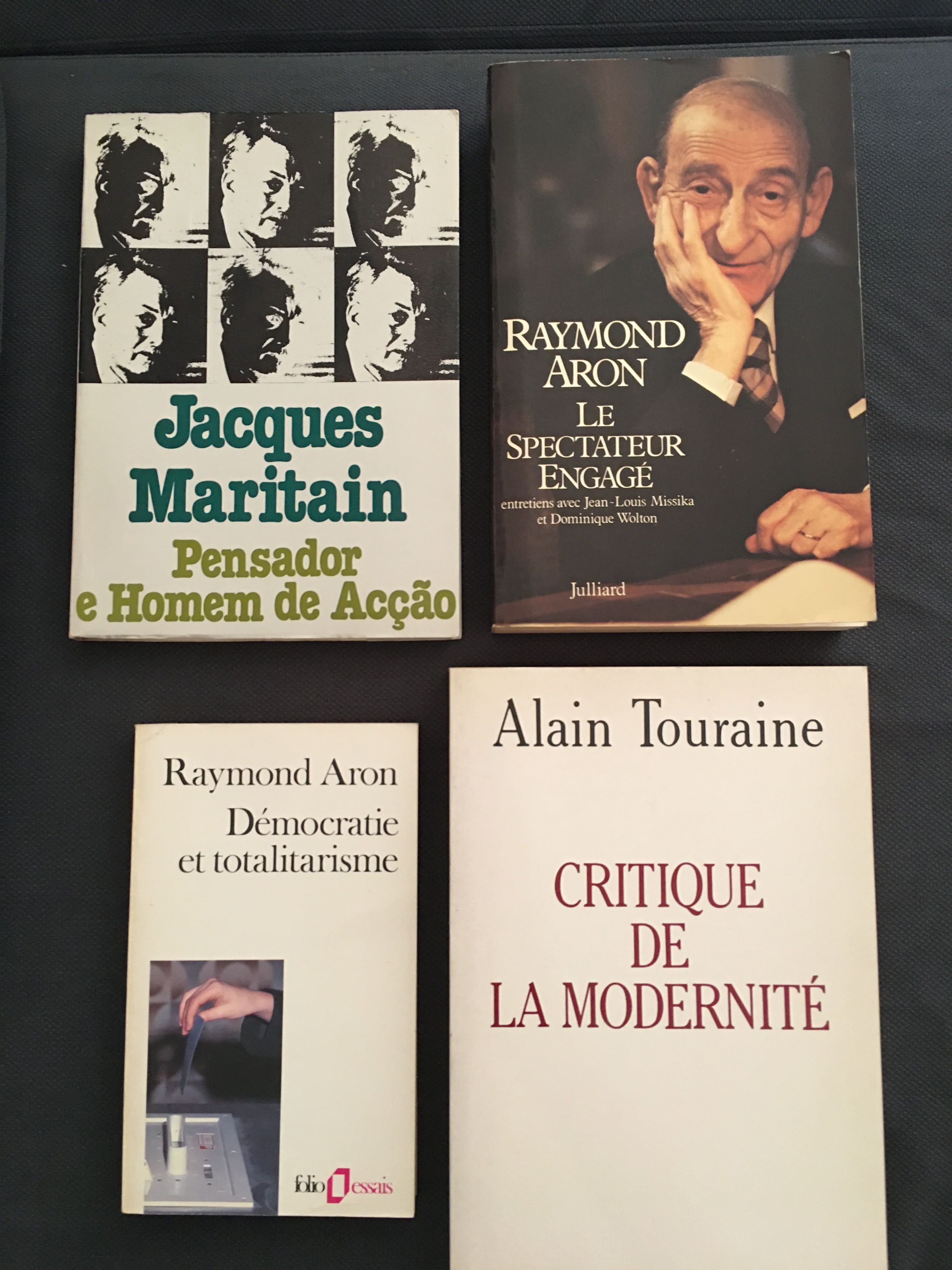 Jacques Maritain / Raymond Aron/ Alain Touraine