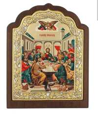 Продам греческую икону Тайная Вечеря,размер20х16