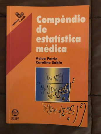 Compêndio de Estatística Médica de Aviva Petrie e Caroline Sabin
