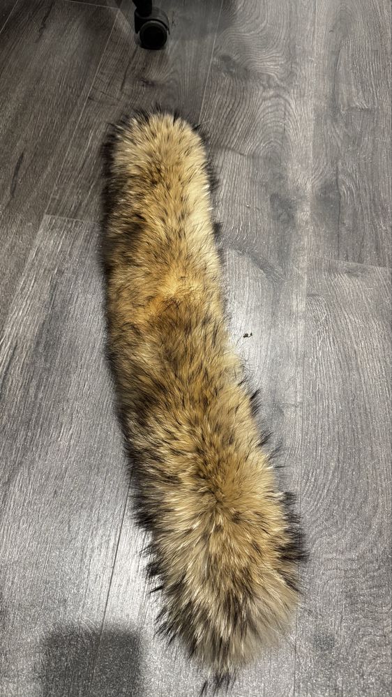 Ochnik kołnierz z lisa długość 68cm