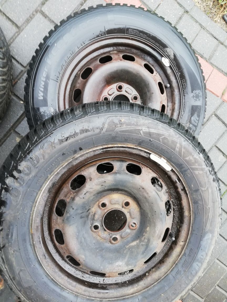 Koła zimowe opony felgi 15 cali 5x108 Ford Focus mk2 i C-max komplet