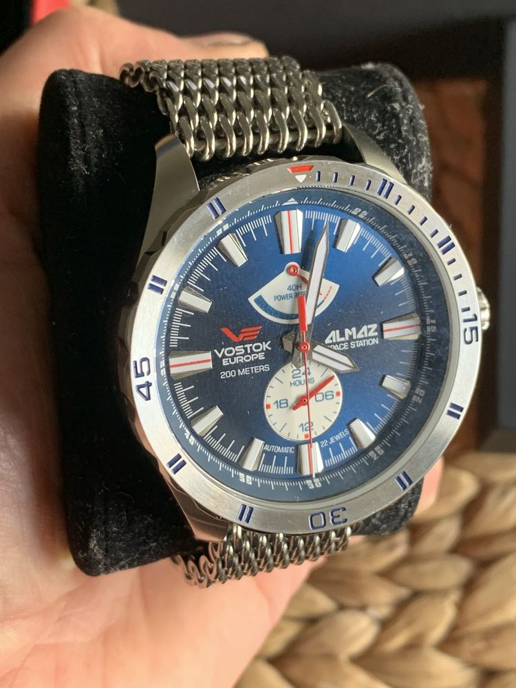 Zegarek Vostok Europe Almaz-2 USA automatic limit 1/100