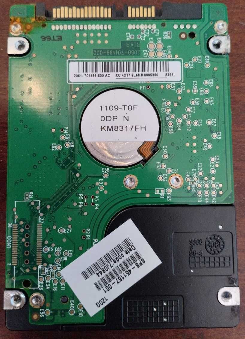 Жорсткий диск Western Digital 120GB 5400rpm WD1200BEVS 2.5 SATA