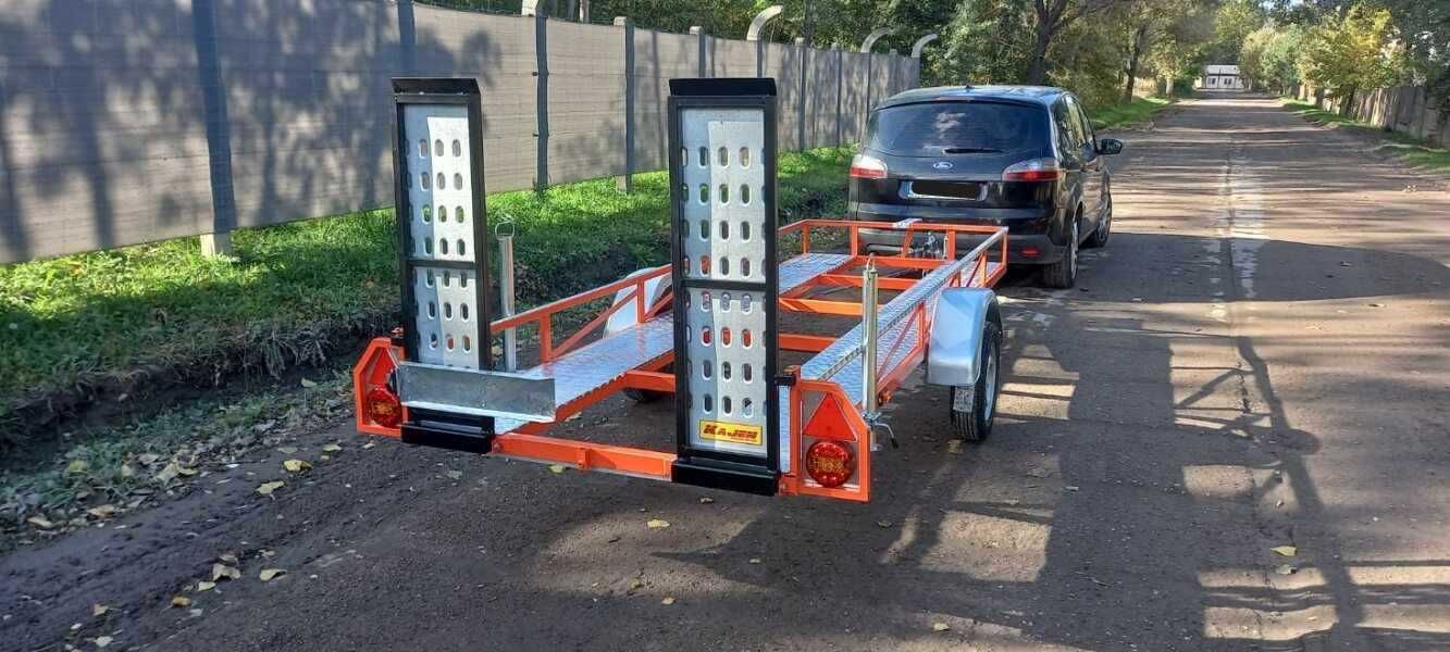 Przyczepa Dłużyca Laweta KAJEN 430x140 DMC750 NOWA Quady Motocykle
