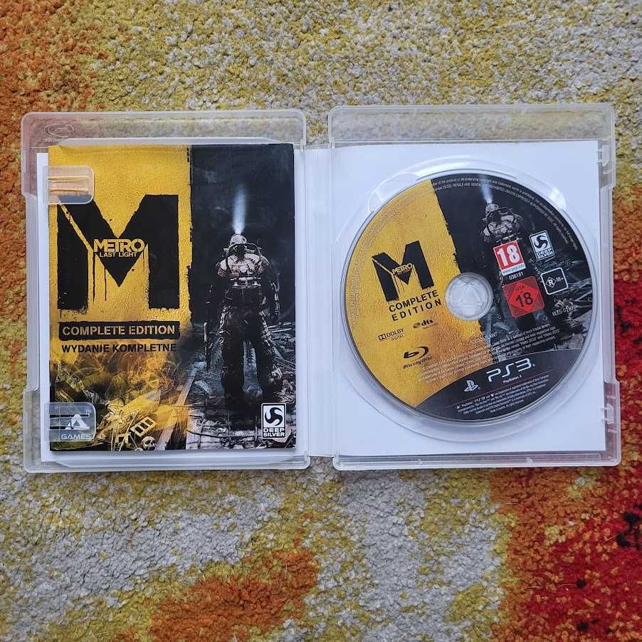 Metro Last Light Complete Edition PS3 Playstation 3 PL