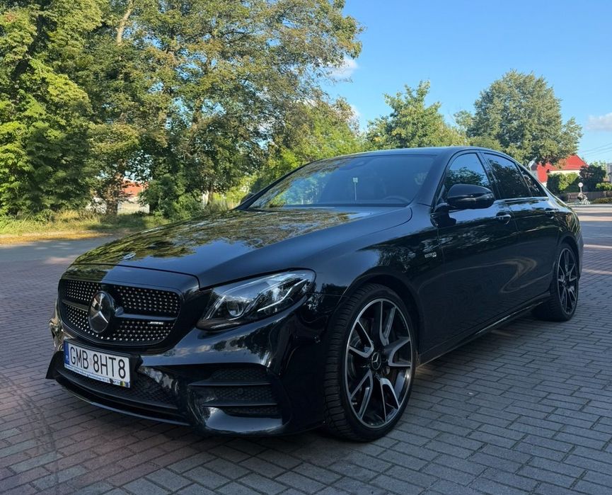 Mercedes-Benz Klasa E Mercedes E 43 AMG • Alcantara • Kamera 360 • Panoramiczny dach