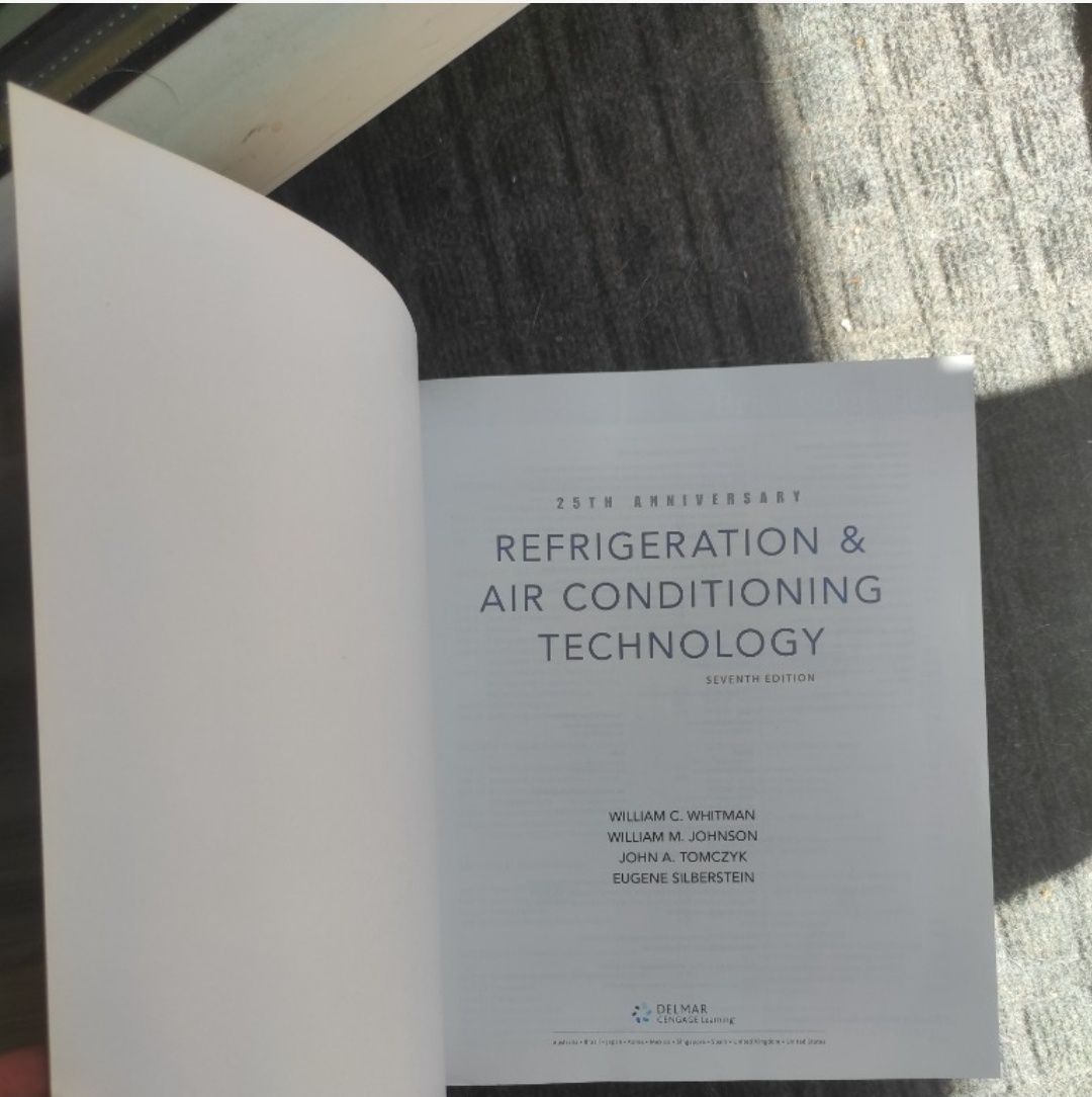 Refrigeration & Air Conditioning Technilogy