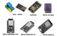 Microcontrol. | ESP8266 | ESP32 | ESP01 | ESP32-S2 mini |ESP32-CAM