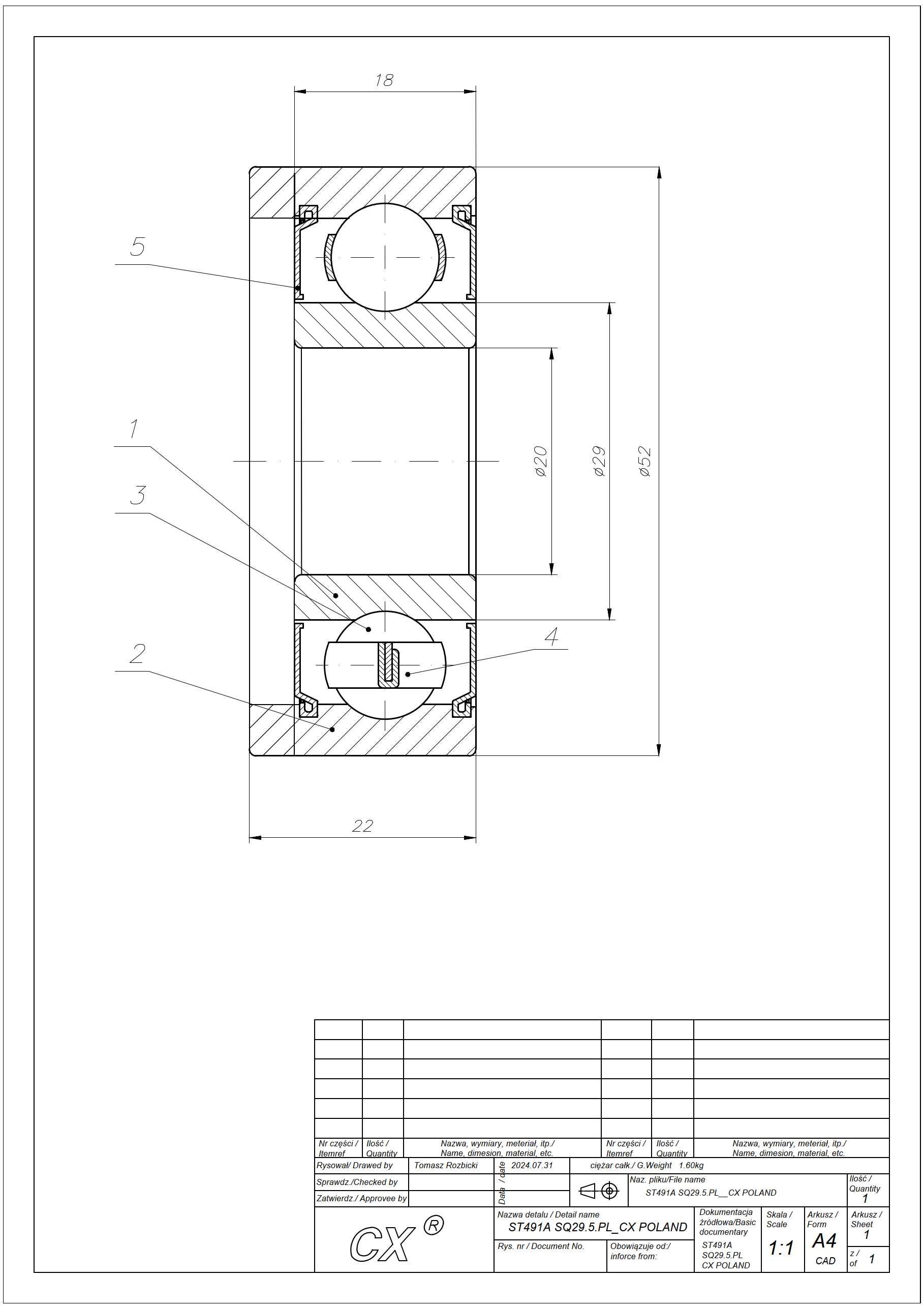 Wykonam Rysunki AUTOCAD. Gotowe na drugi dzień