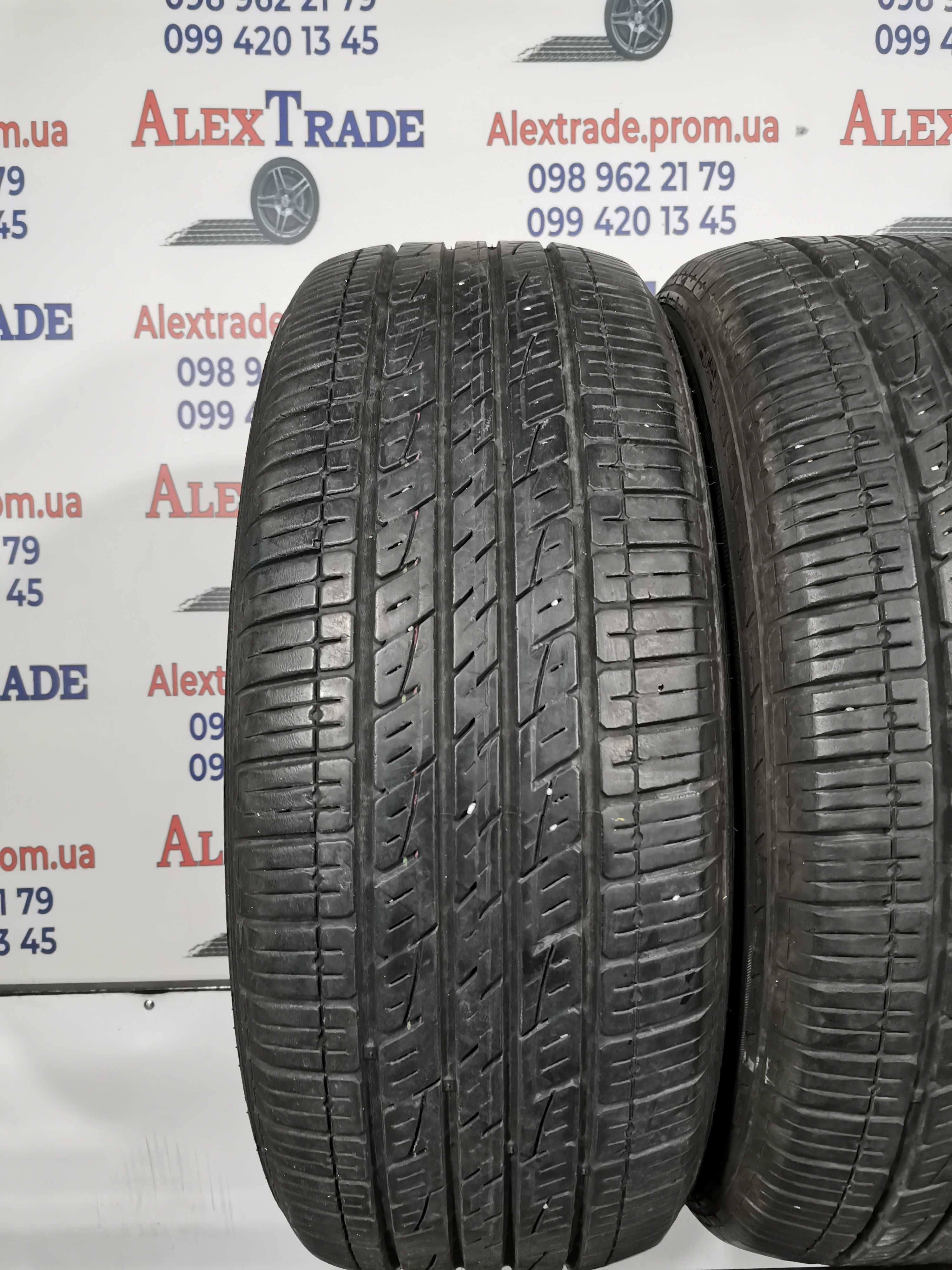 2 шт. 225/60 R17 Kumho Solus KL21 літні шини б/у, 6 мм