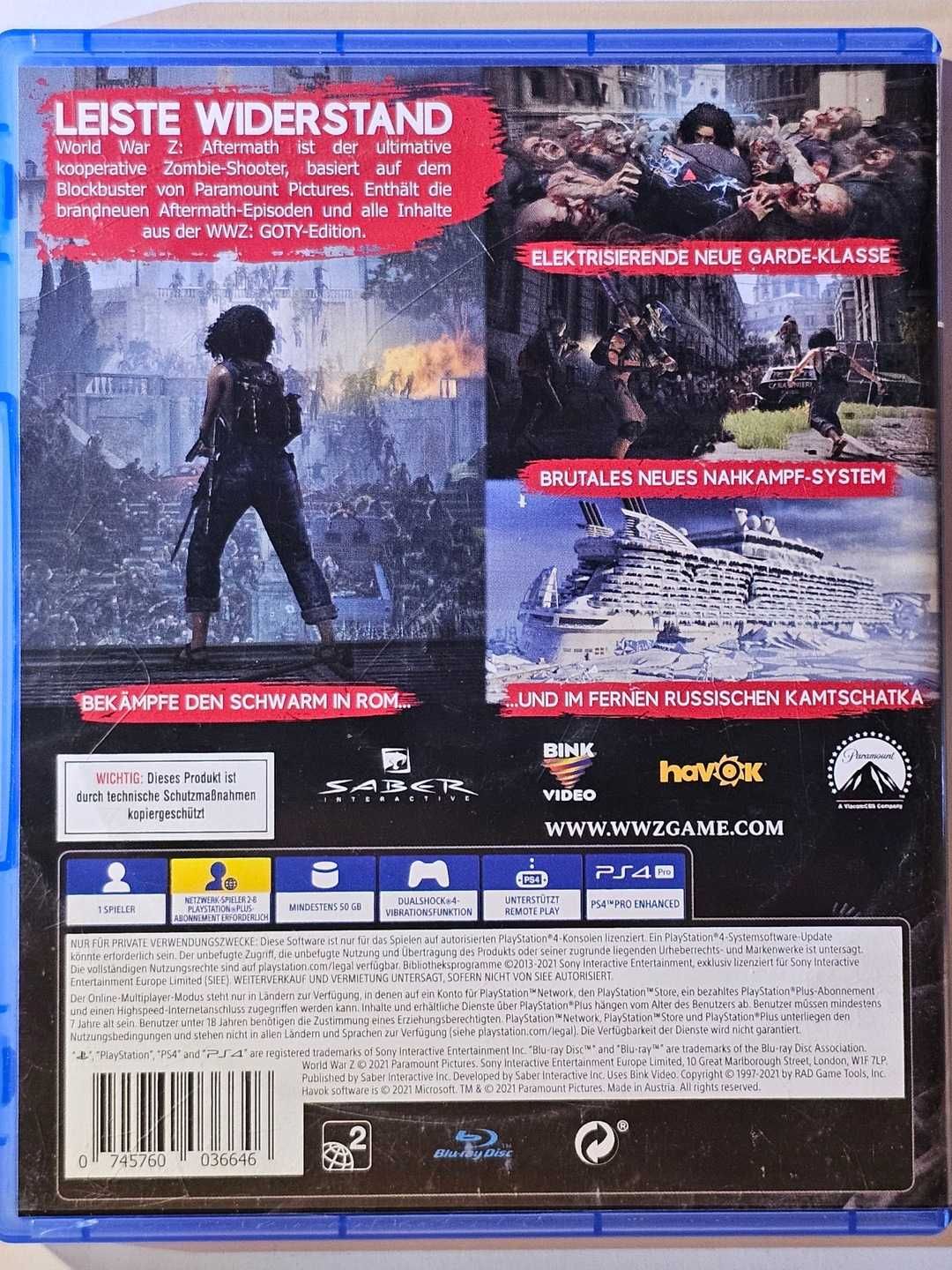 World War Z: Aftermath | GRA PS4 | PlayStation 4 | PL napisy