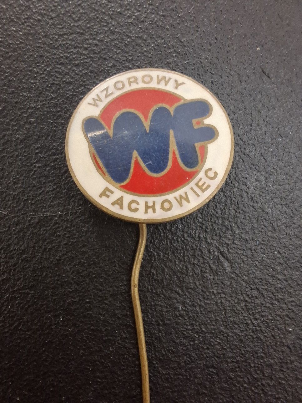Pin,przypinka, odznaka.Wzorowy Fachowiec.PRL
