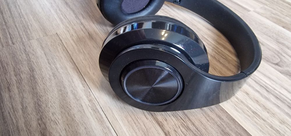 Słuchawki nauszne bluetooth, GRATIS 2 koszulki