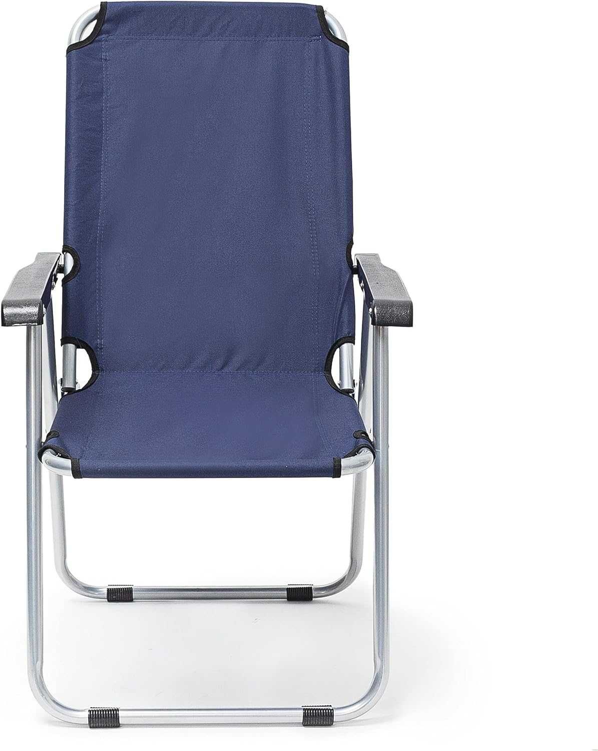 Krzesło turystyczne z oparciem Relaxdays leżak