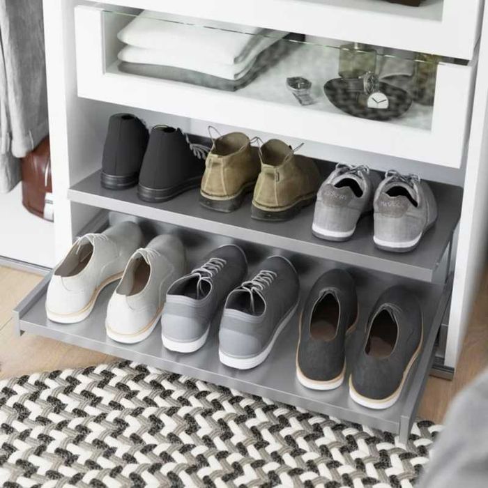 Półka na buty do korpusu 45/58 x 100 cm GoodHome Atomia 1 poziomowa