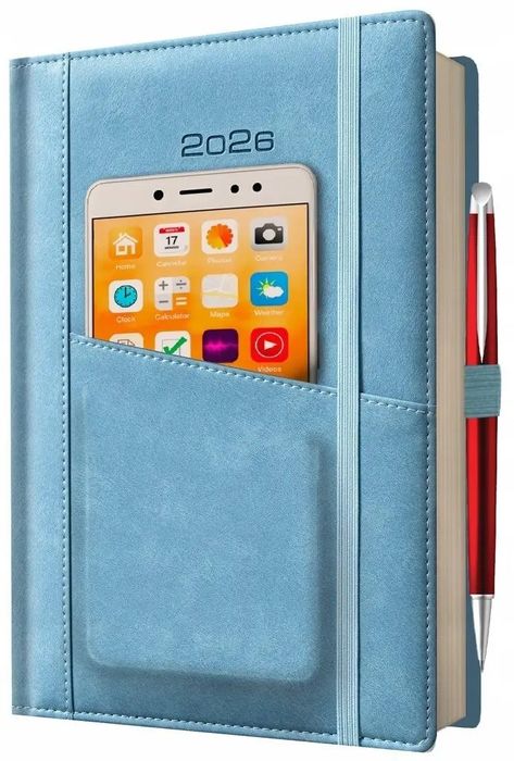 Kalendarz 2026 A5 dzienny kieszonka. Evena