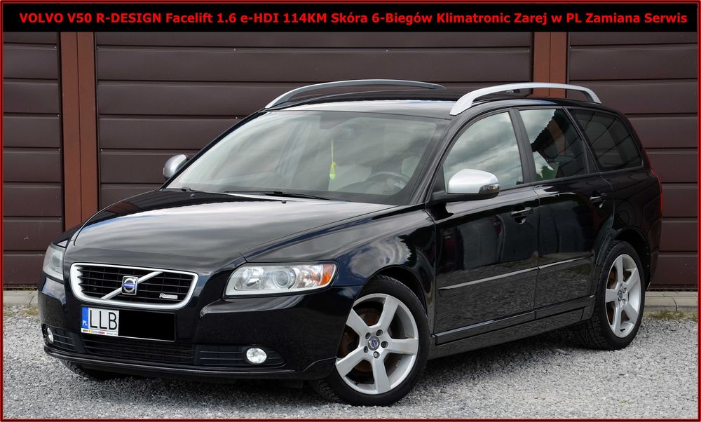 Volvo V50 Lift R-design 1.6 D2 114KM Zamiana Serwis Skóry Zarej w PL