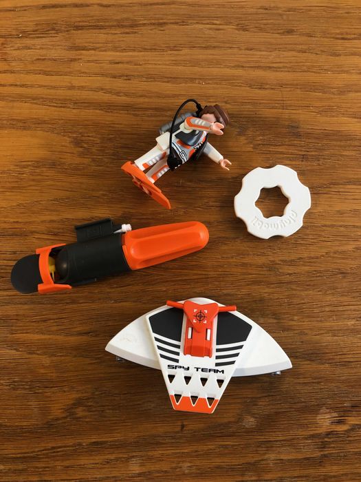 Playmobil Spy Team (a pilhas) - flutua e move-se na água!