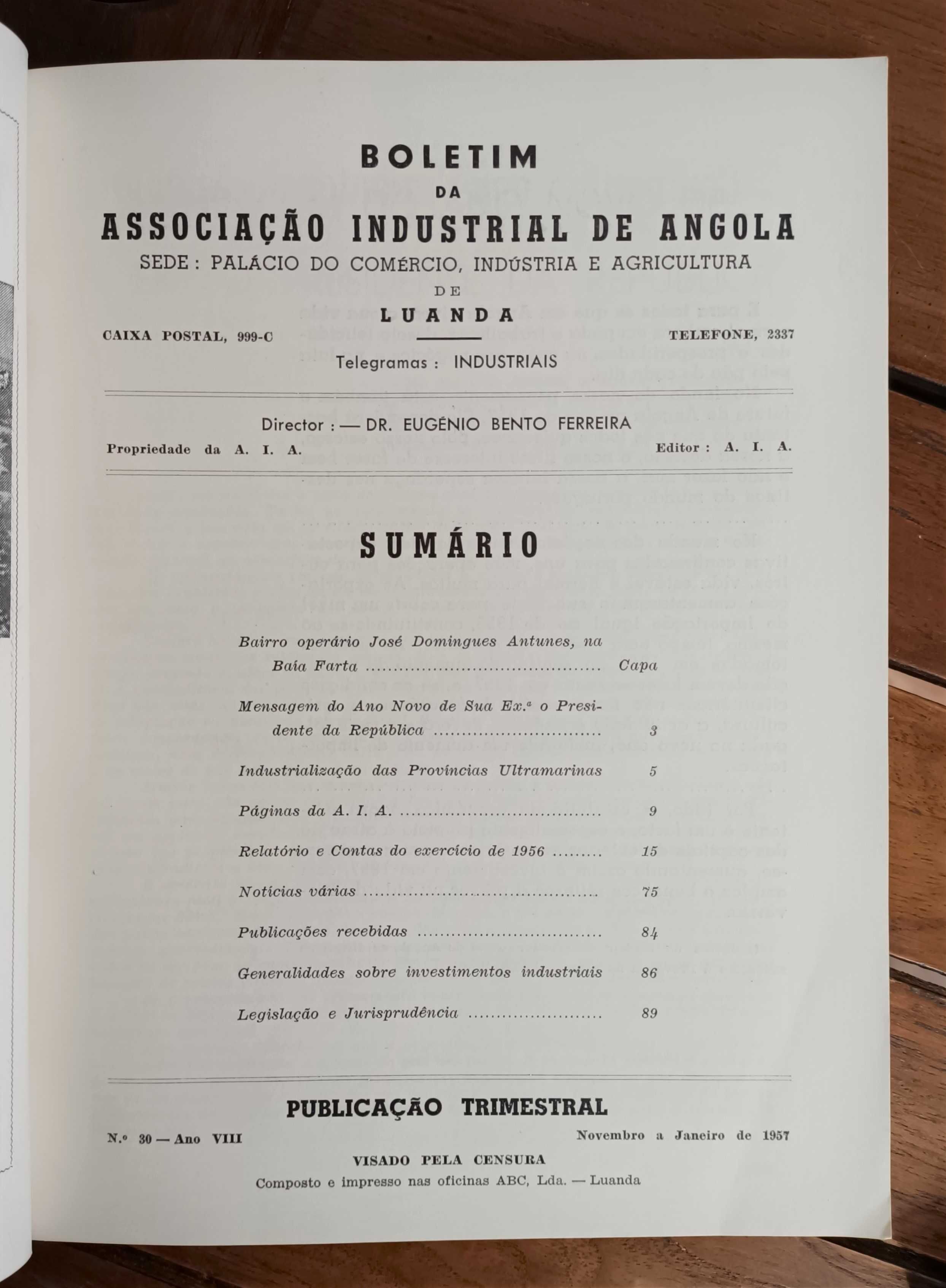 Publicações da Associaçao Industrial de Angola