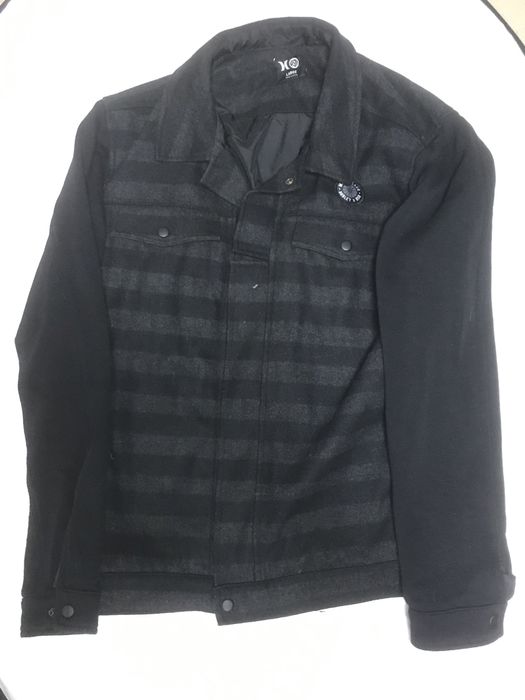 HURLEY Men's ROLAND SANDS Wool Trucker Jacket