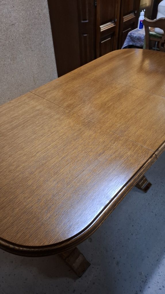 Stół dębowy rozkładany