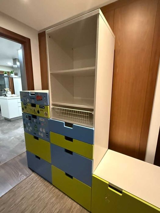 Conjunto de Móveis de Quarto Infantil/Juvenil Modular