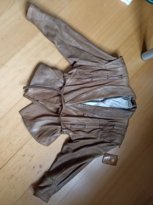 Kurtka skórzana vintage