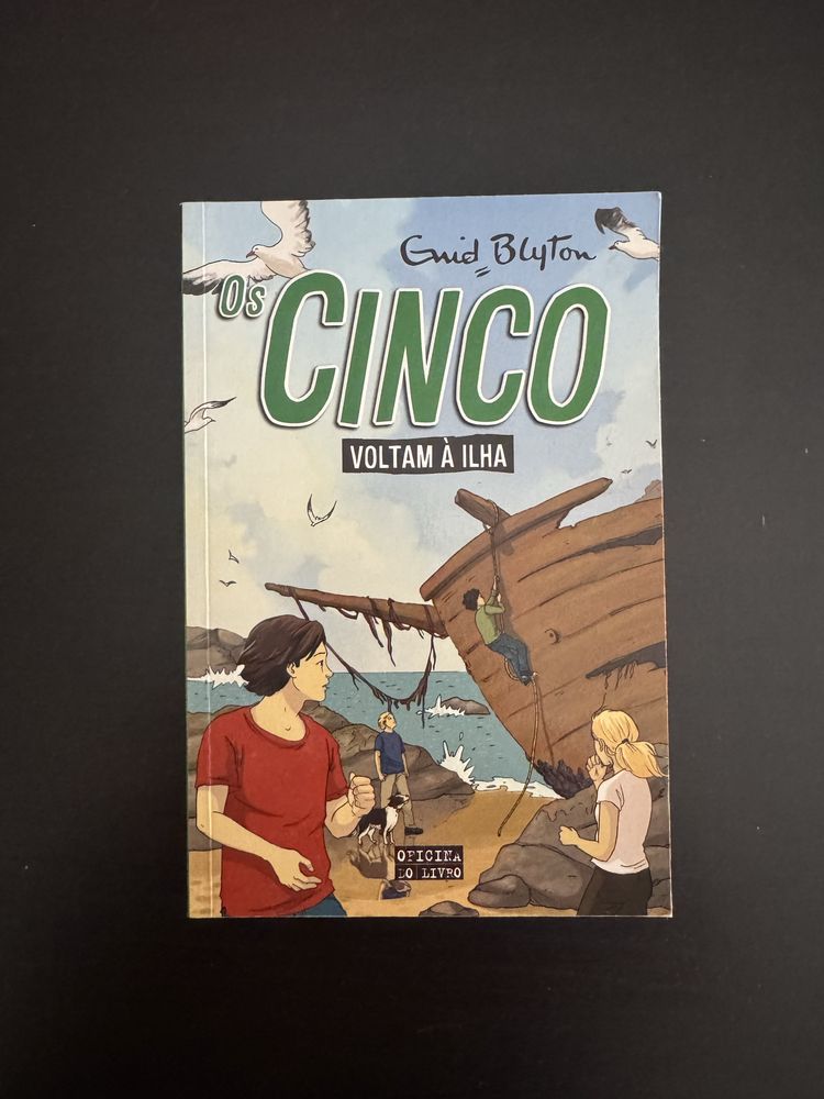 Livro “Os Cinco voltam à Ilha”