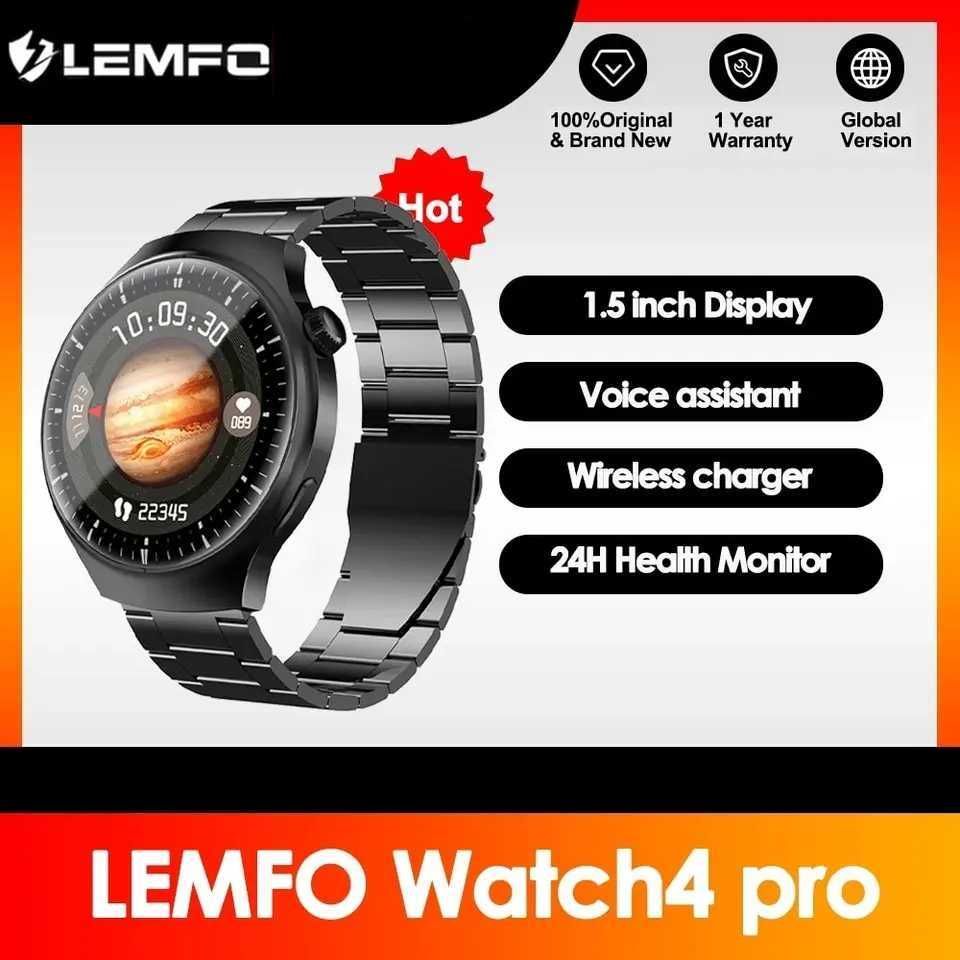 SmartWatch 4 PRO telefon BT, tętno, ciśnienie, kroki, menu PL