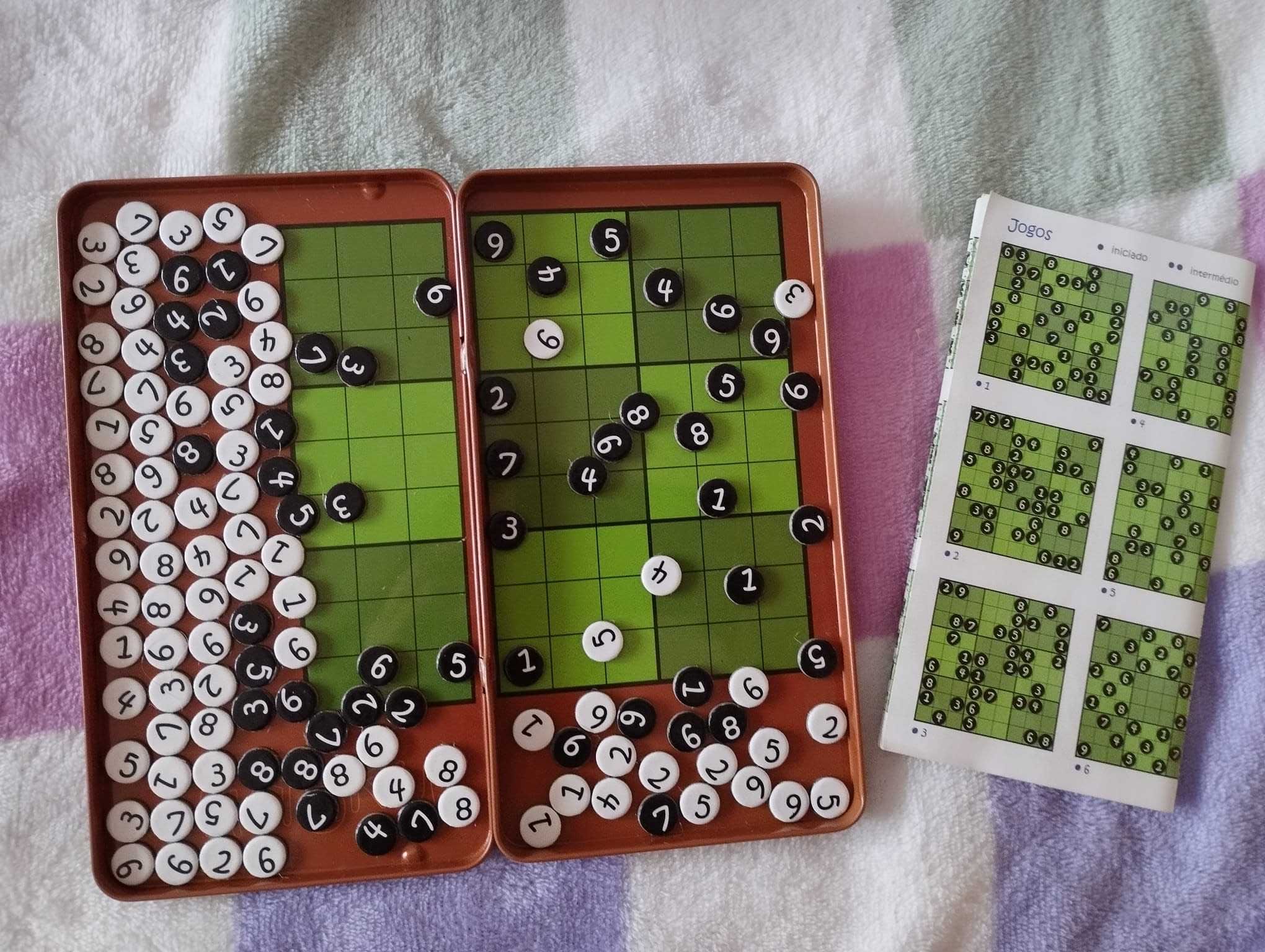 Jogo Sudoku para viagem