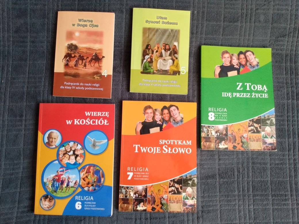 Podręczniki do religii klasa 4, 5, 6, 7 i 8