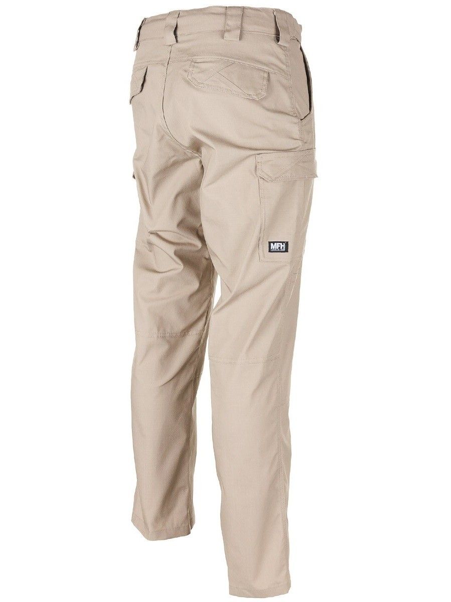 spodnie tactical hose "attack" rip stop khaki l