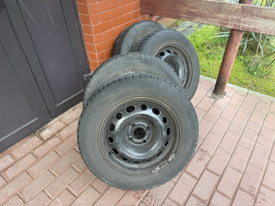Felgi kola opony 195/65/15 4x108 peugeot ford citroen zimowe 4 szt