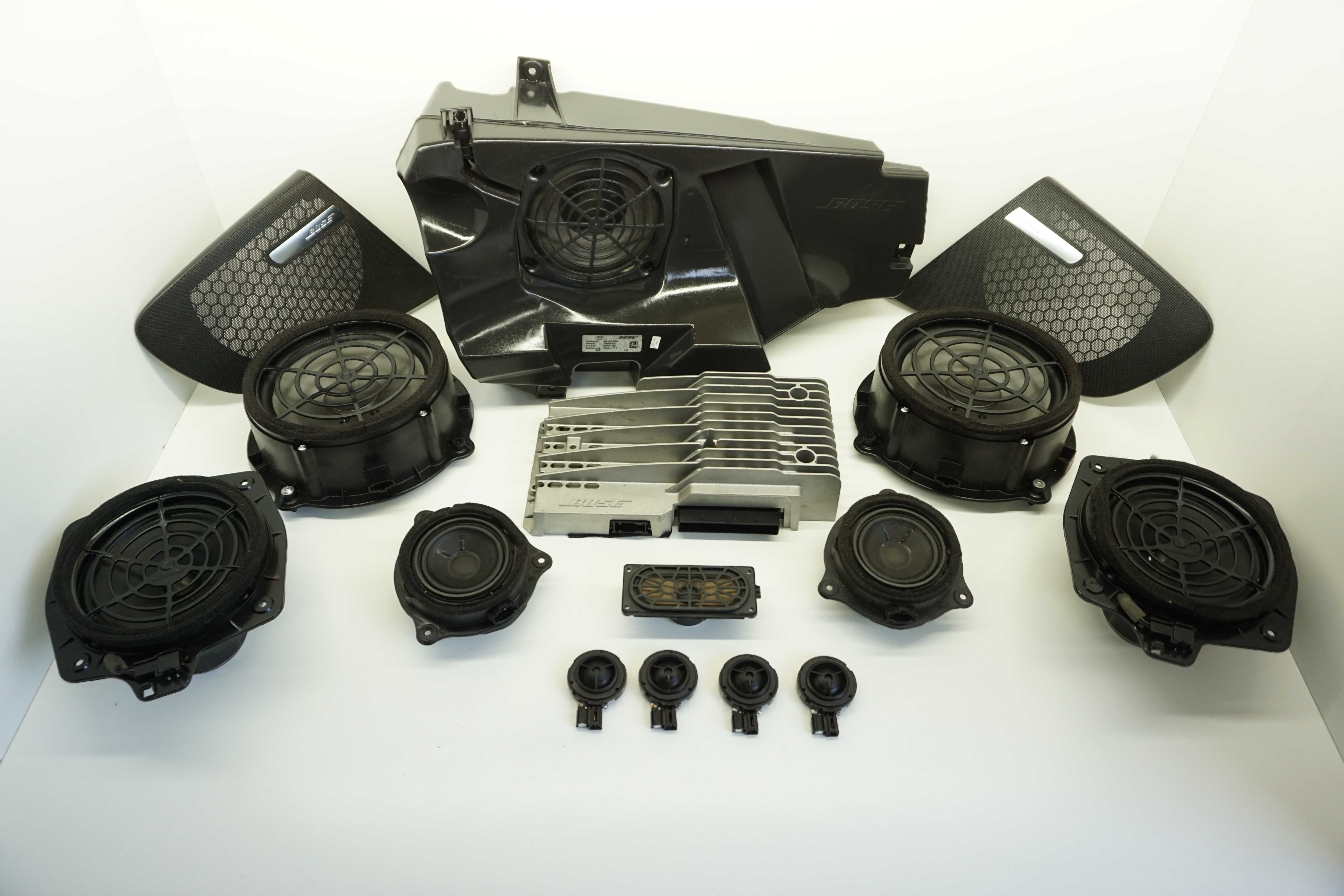 Bose Wzmacniacz Audi TT RS 8J subwoofer głosniki komplet **