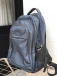 Mochila azul marinho , comp Nova - grande