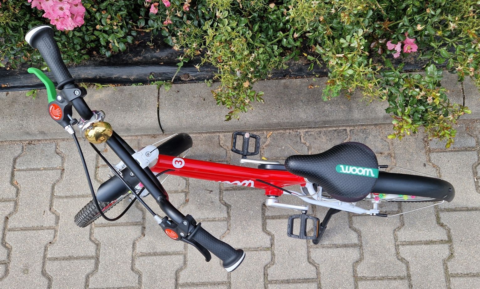 Rower czerwony WOOM 3