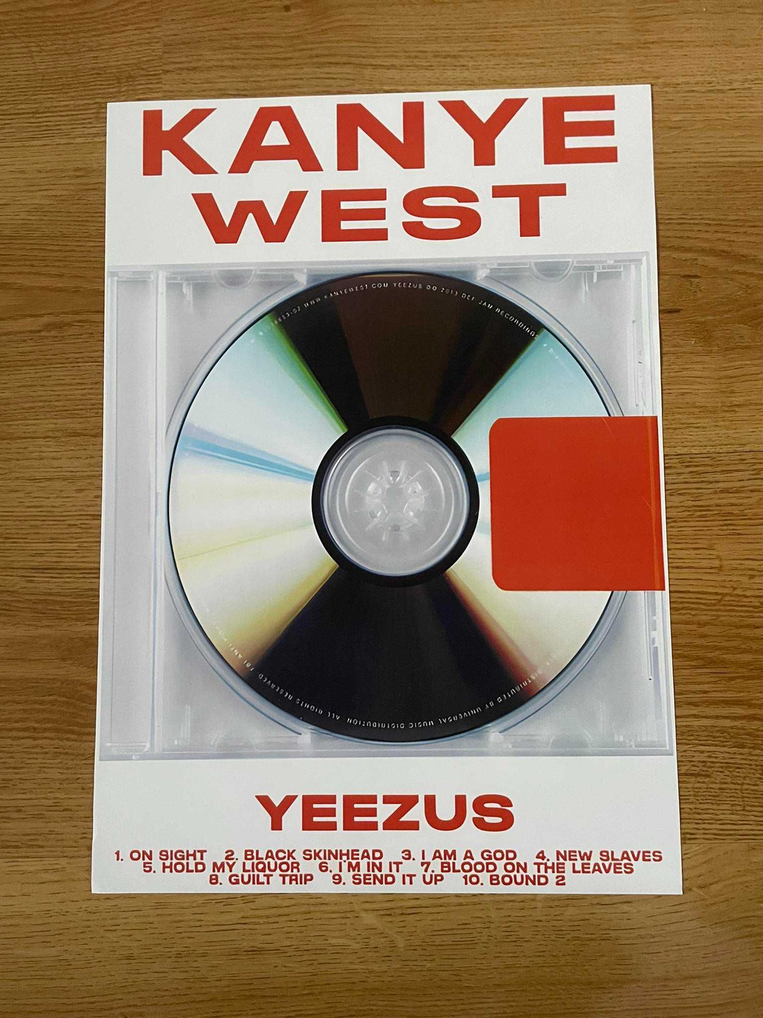 plakat kanye west - yeezus