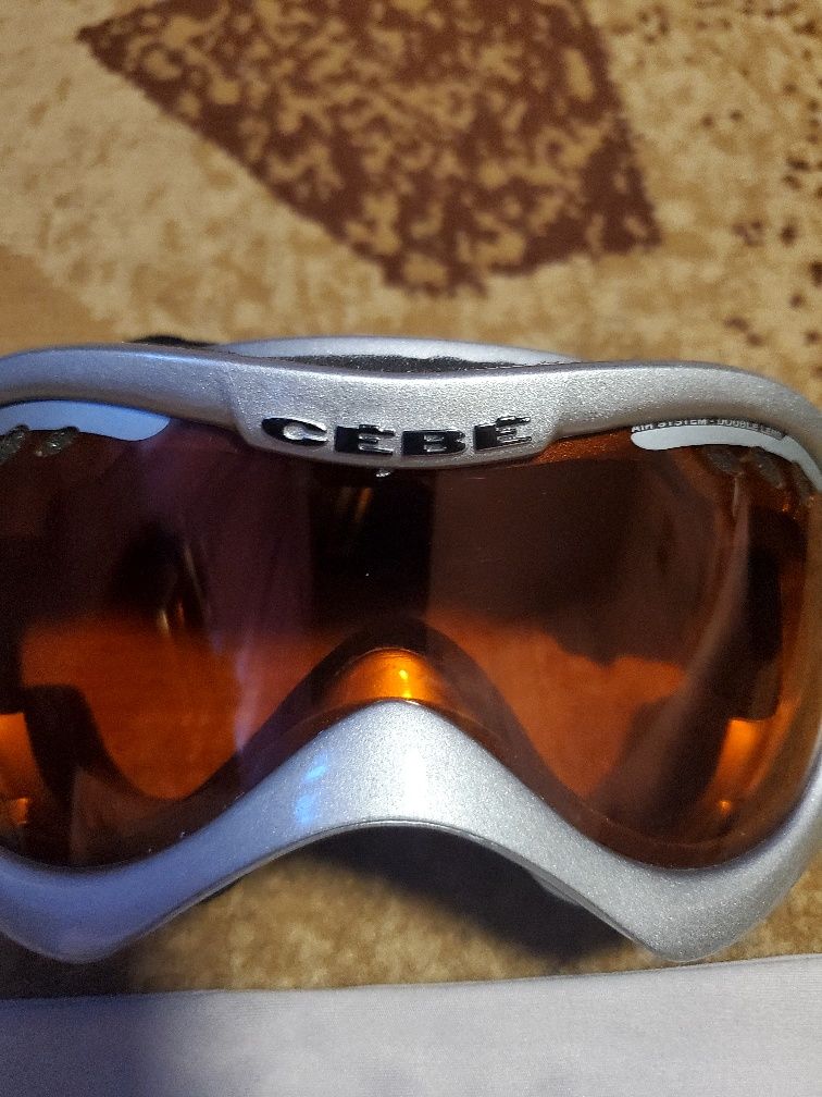 Винтажные горнолыжные очки CEBE Air system - double lens