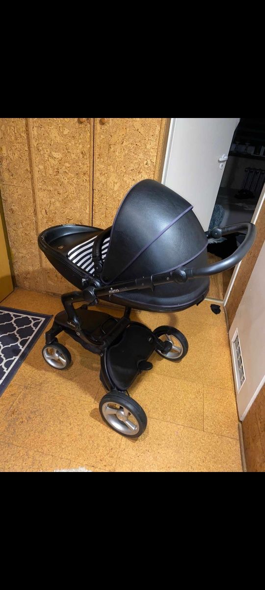 Wózek dziecięcyMIMA XARI Black Flairużywany + kombinezon