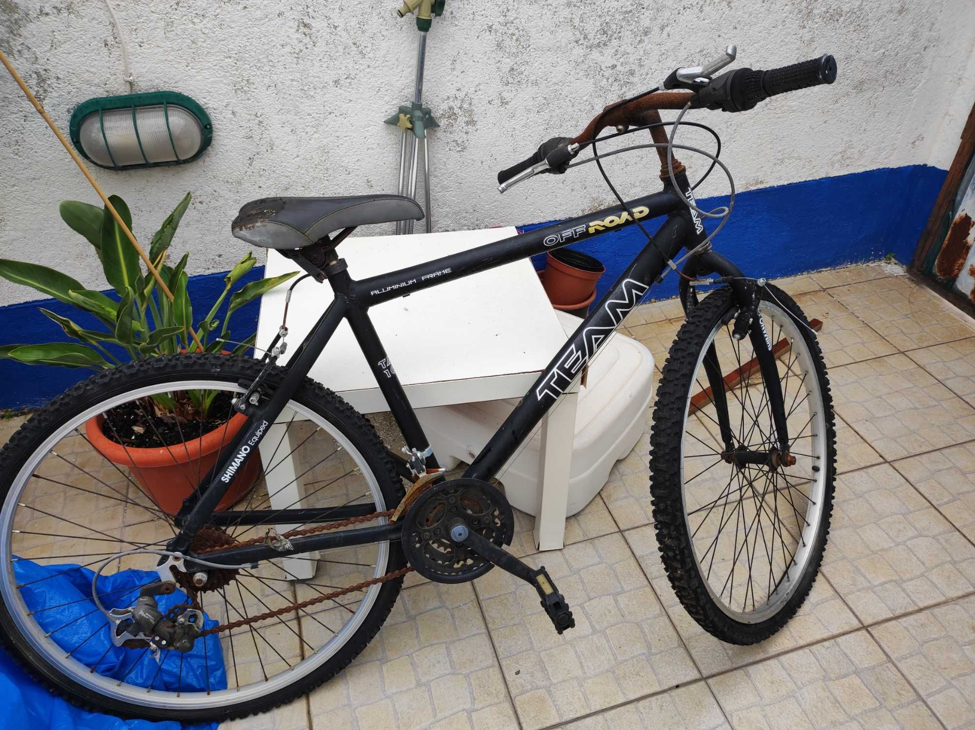 Bicicleta de cidade ou BTT