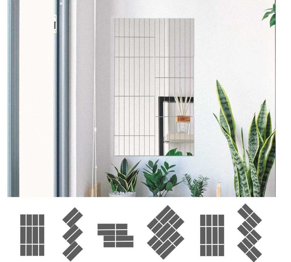 Samoprzylepne naklejki lustrzane lustro naklejane