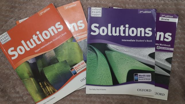 Solutions, Intermediate & Upper-intermediate, 2nd edition з диском