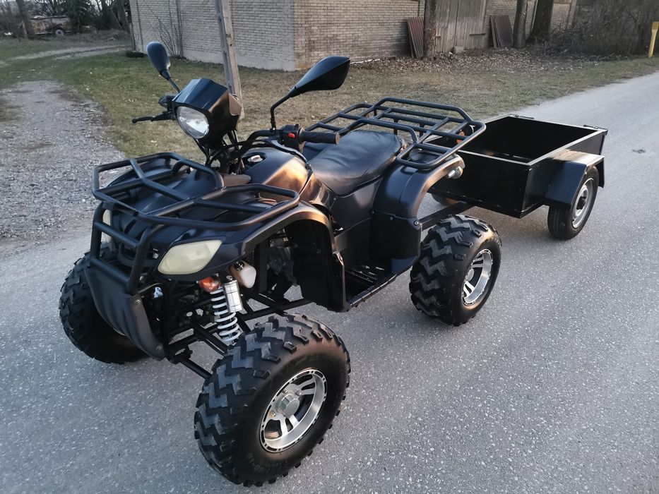 Quad Egl Eagle Lyda 200/250 Manual Zarejestrowany!! + Przyczepka
