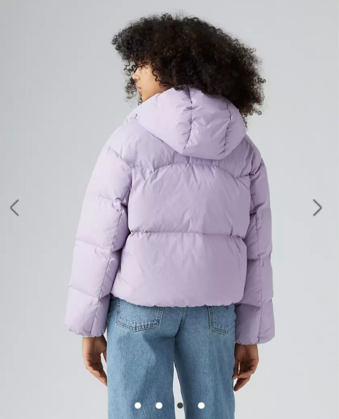 Пуховік зимова куртка levis