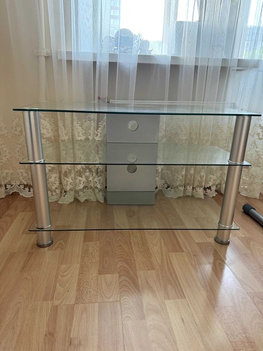 Тумба скляна під AV-апаратуру, м. Хмельницький