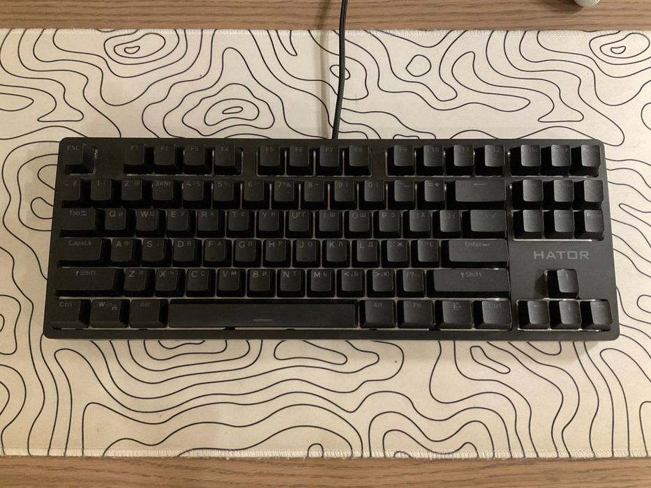 Клавіатура Hator Rockfall 2 Mecha TKL+ КЕЙКАПЫ