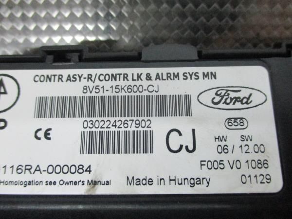 Centralina de ignição (imobilizador) FORD Fiesta VI (CB1, CCN)